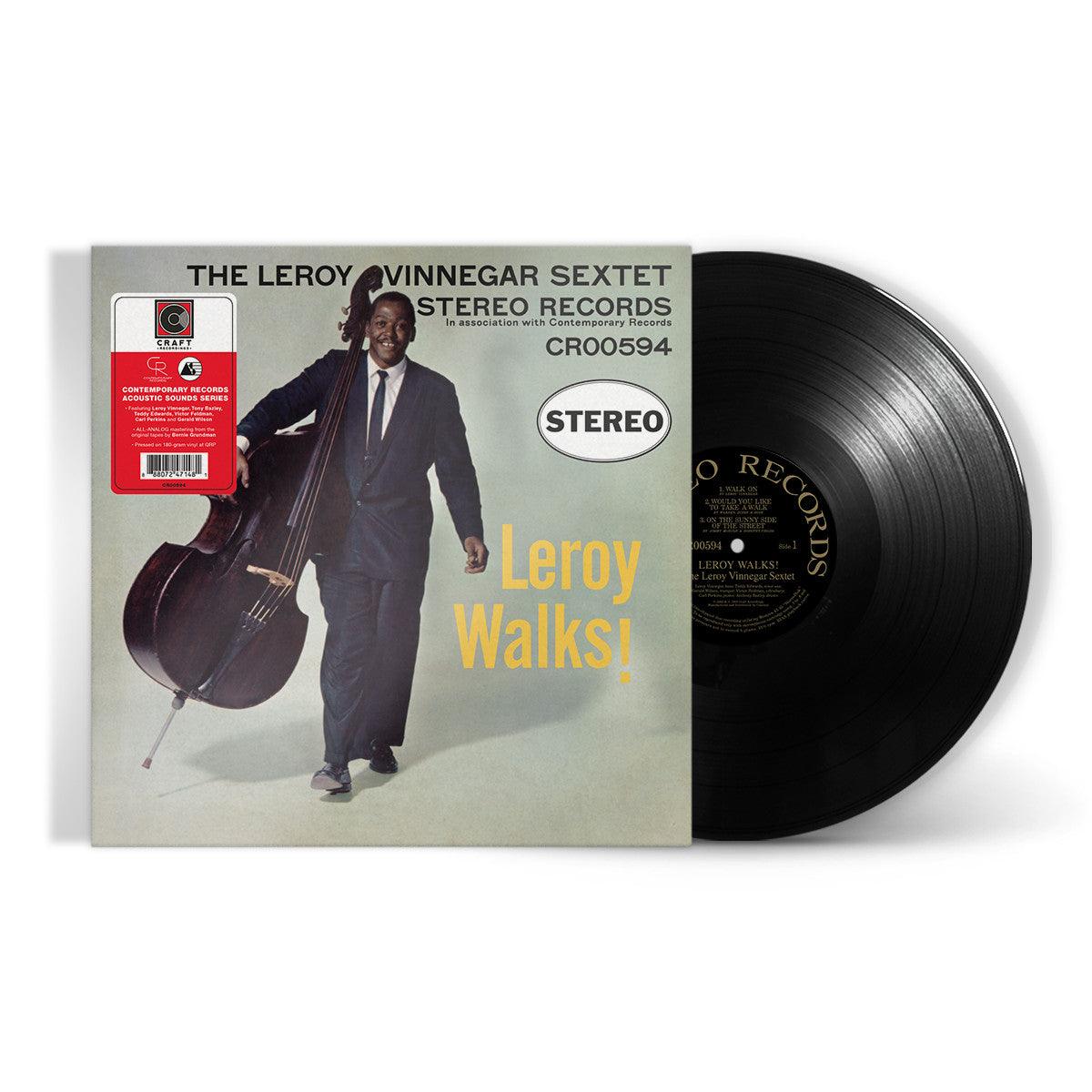 Leroy Vinnegar- Leroy Walks! (Contemporary Records Acoustic Sounds Series) - LP