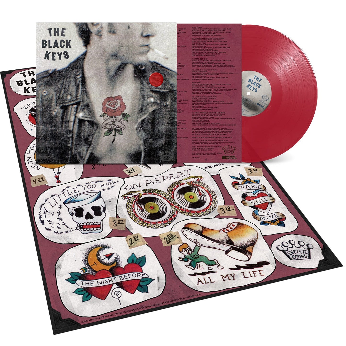 The Black Keys- No Rain, No Flowers (Indie Exclusive Vinyl) (DAMAGED) - LP