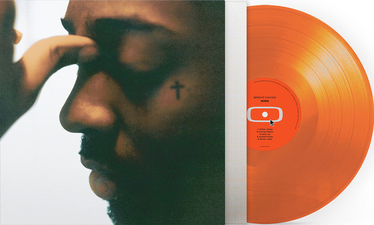 Brent Faiyaz- Icon (RSD Essential Orange Vinyl) (DAMAGED) - LP