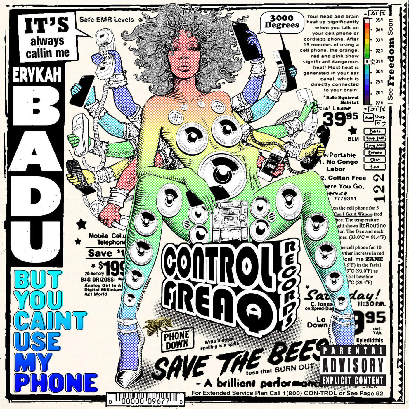 Erykah Badu- But You Caint Use My Phone (Purple Vinyl) - LP