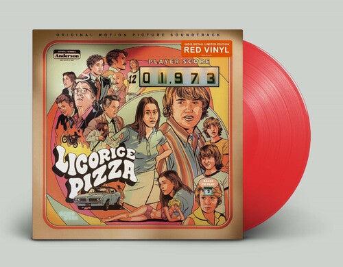 Licorice Pizza Soundtrack (Red Vinyl) (Indie Exclusive Vinyl) - LP