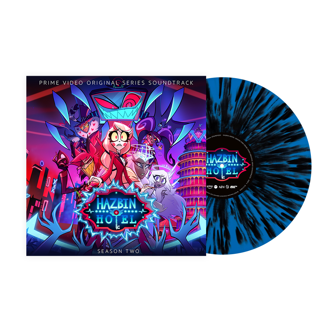 Hazbin Hotel: Season Two (Original Soundtrack) (Indie Exclusive Vinyl) (Voxtek Splatter Vinyl) - LP