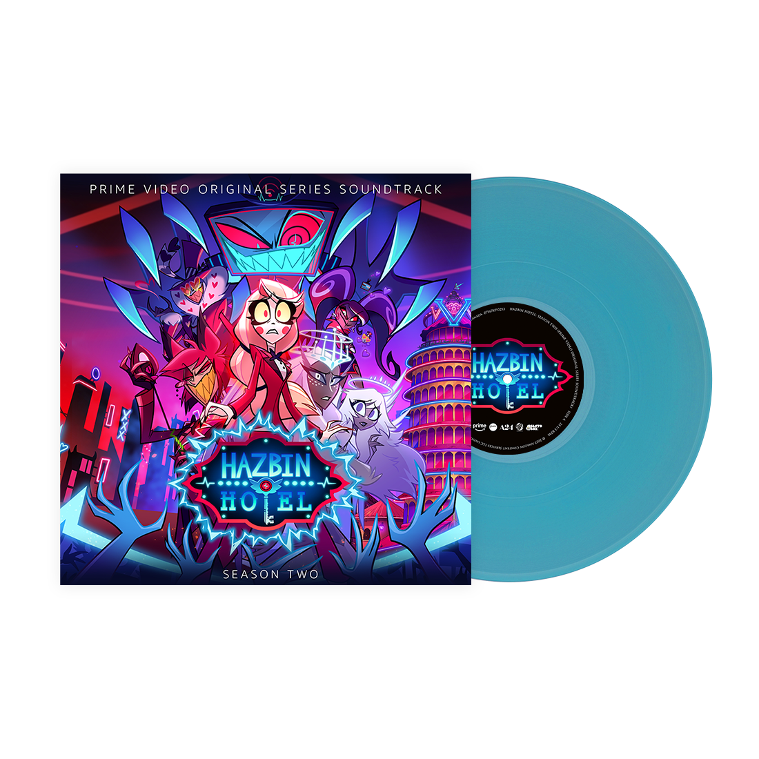 Hazbin Hotel: Season Two (Original Soundtrack) (VoxTex Blue Vinyl) - LP