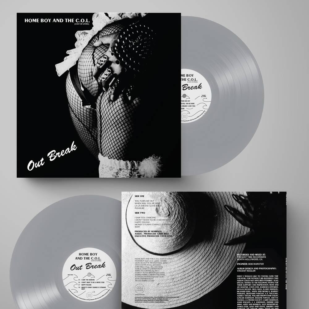 Home Boy And The C.O.L.- Out Break [RSD Essential Indie Colorway Silver Vinyl] - LP