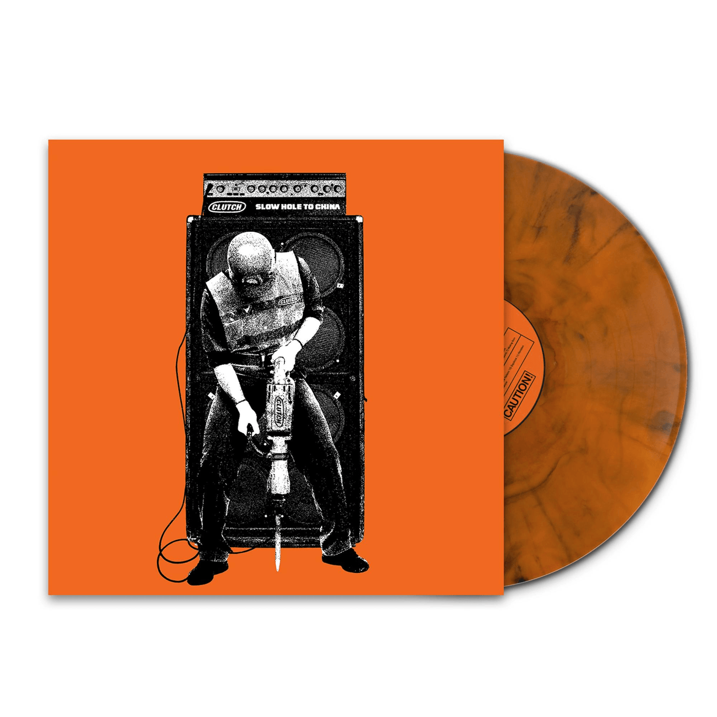 Clutch- Slow Hole To China (Orange Smoke Vinyl) (MINOR BLEMISHES) - LP