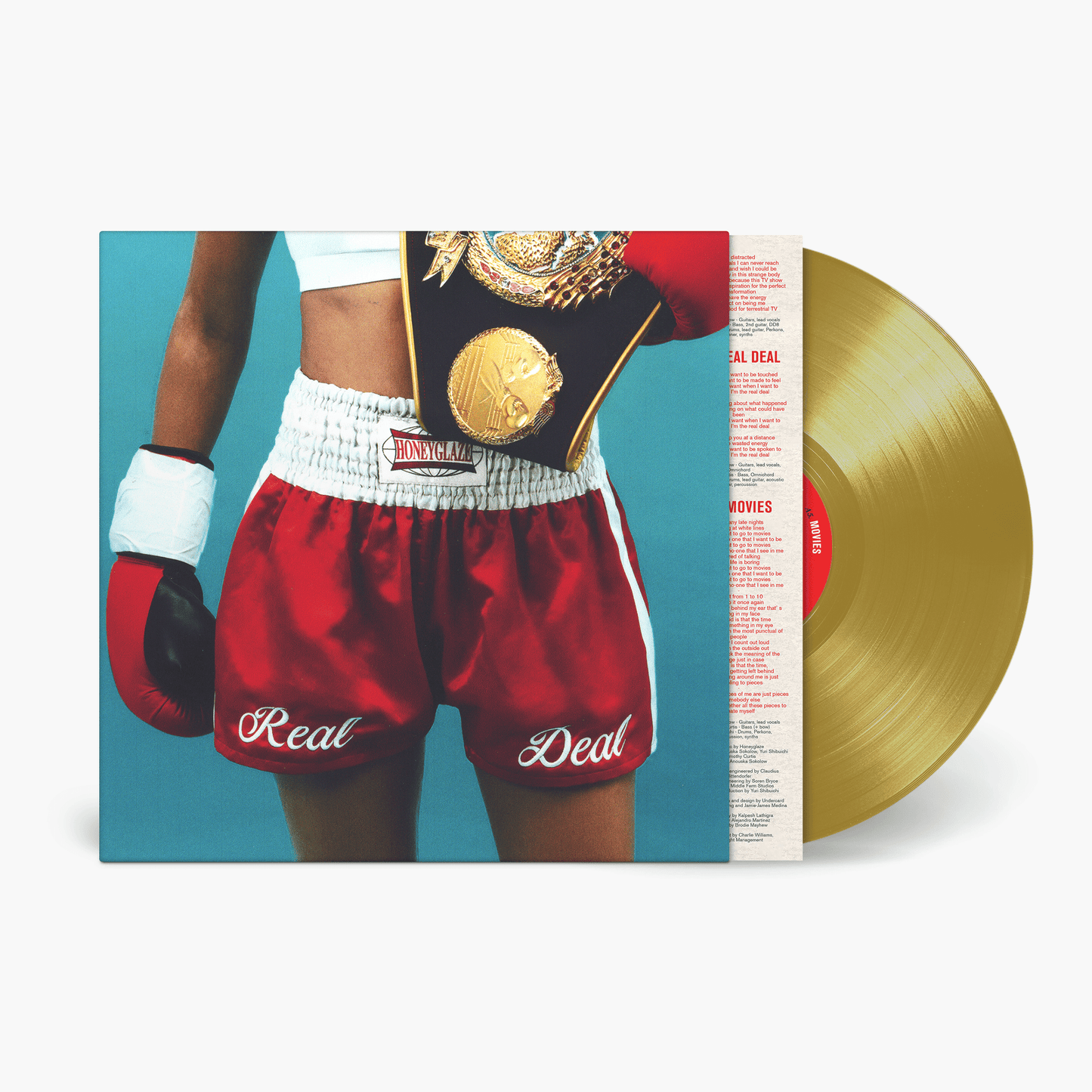Honeyglaze- Real Deal (Indie Exclusive Gold Vinyl) - LP