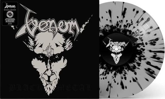 Venom- Black Metal (RSD Essential Silver/Black Splatter Vinyl) - LP