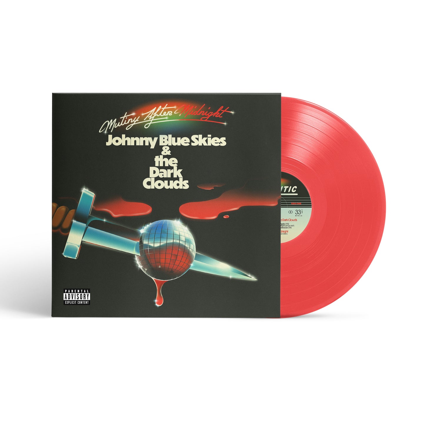 Johnny Blue Skies & the Dark Clouds- Mutiny After Midnight (Indie Exclusive Red Vinyl) (DAMAGED) - LP
