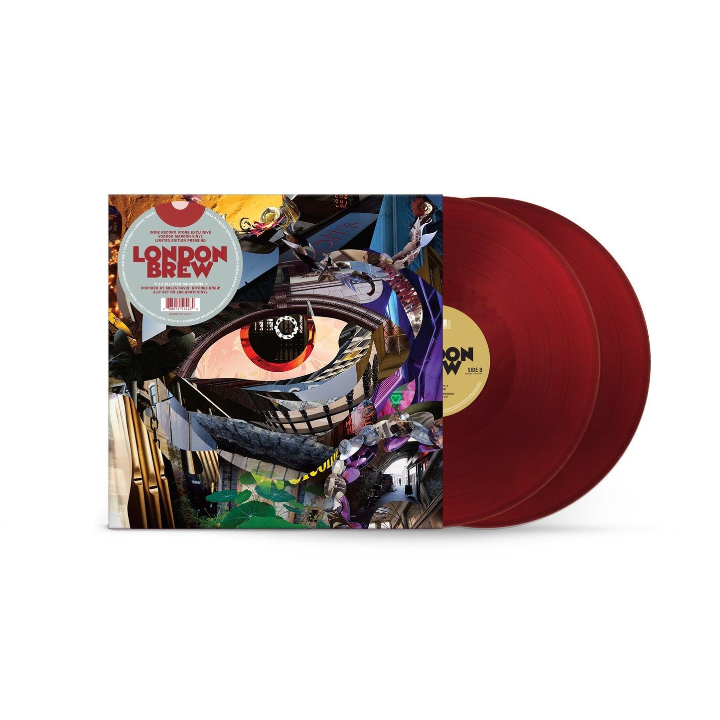 London Brew- London Brew (Indie Exclusive Maroon Vinyl) - LP