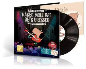 Mo Willems' Naked Mole Rat Gets Dressed Book + Vinyl Album - LP
