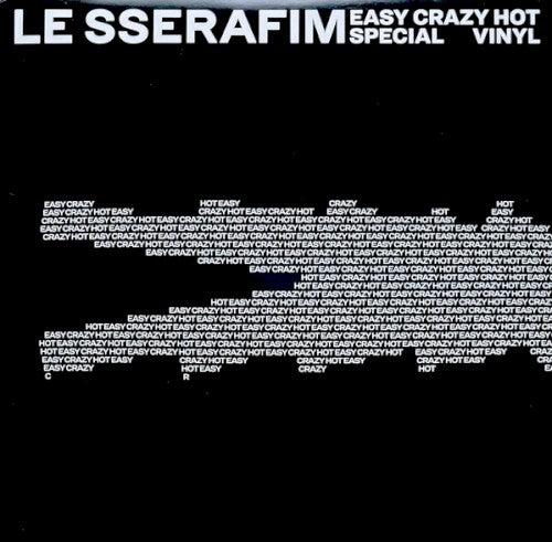 Le Sserafim- Easy-crazy-hot (Indie Exclusive Vinyl) - LP