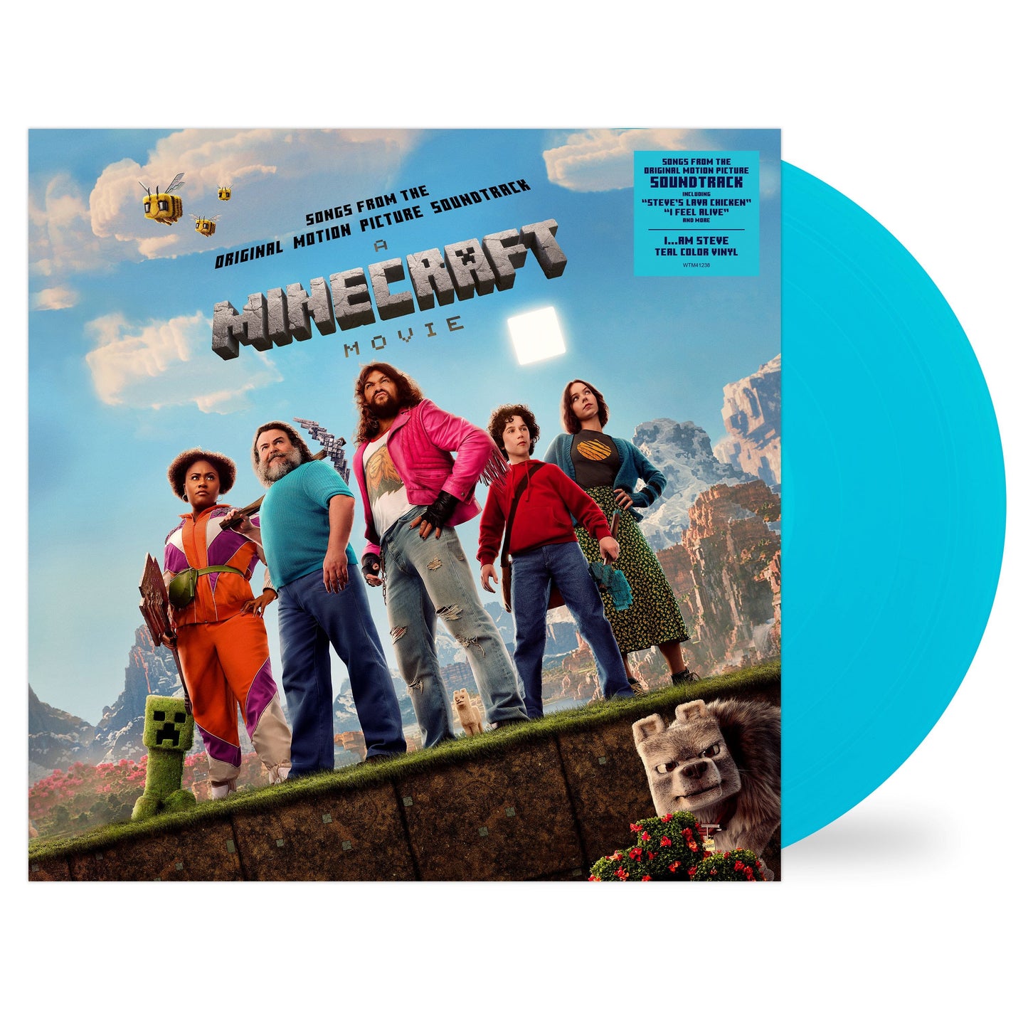 A Minecraft Movie (Songs from the Original Motion Picture Soundtrack) (Teal Vinyl) - LP