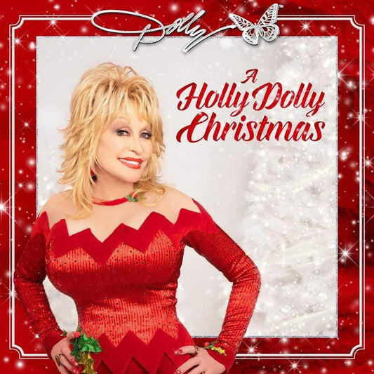 Dolly Parton- A Holly Dolly Christmas (Red Vinyl) - LP