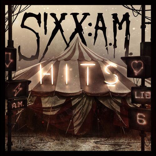 Sixx A.M.- Hits (Red/Black Smoke Vinyl) - LP