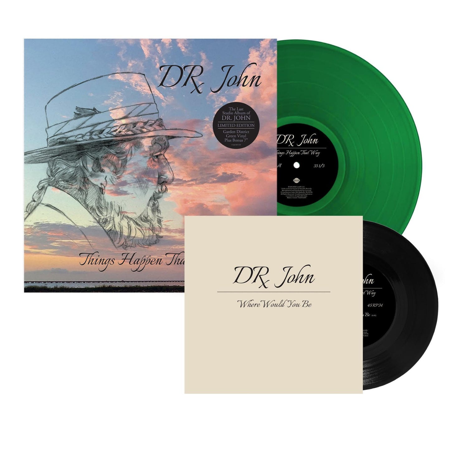Dr. John- Things Happen That Way (Indie Exclusive Garden District Green + 7") - LP