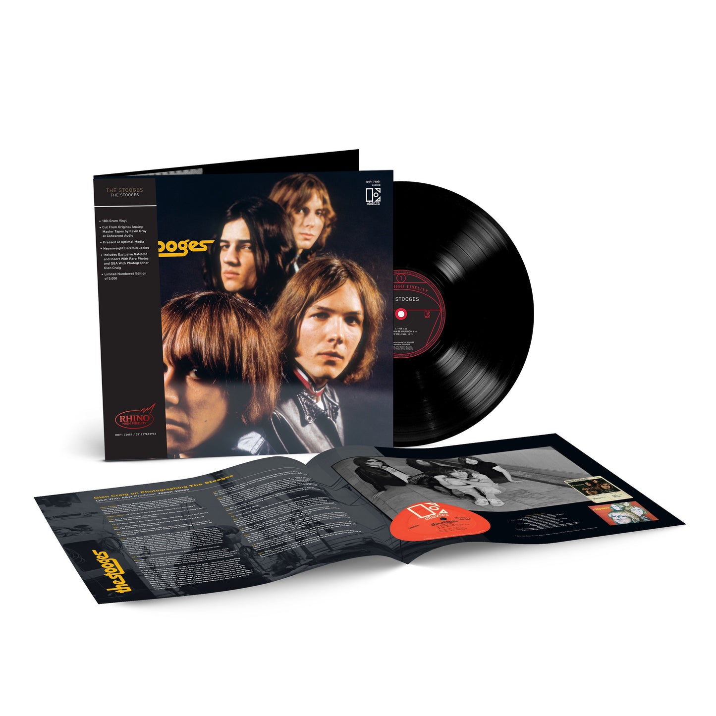 The Stooges- The  Stooges (Elektra 75) (Hi-Fi) - LP