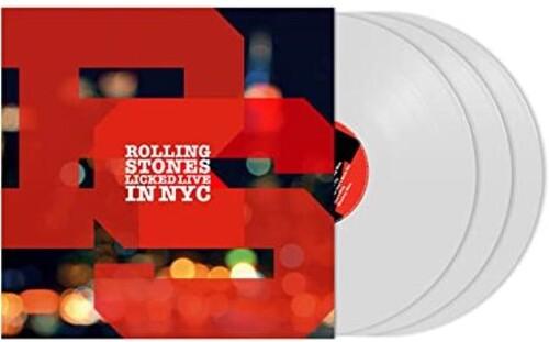 Rolling Stones- Licked Live In NYC (3LP White Vinyl) - LP