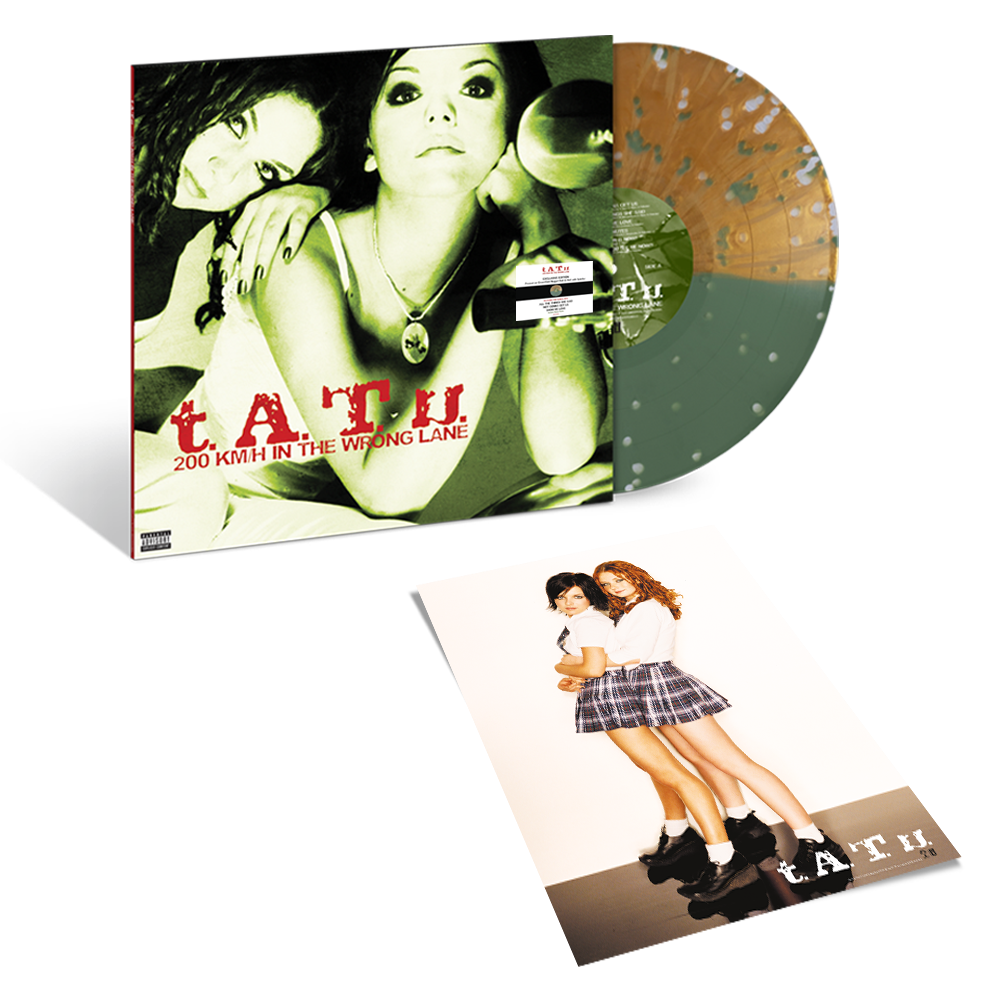 t.A.T.u.- 200 km/h In The Wrong Lane [Green/Gold Nugget Split Splatter LP] - LP