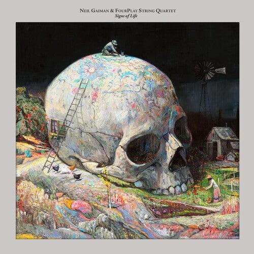 Neil Gaiman & Fourplay String Quartet- Signs Of Life (Silver Fox Vinyl) - LP