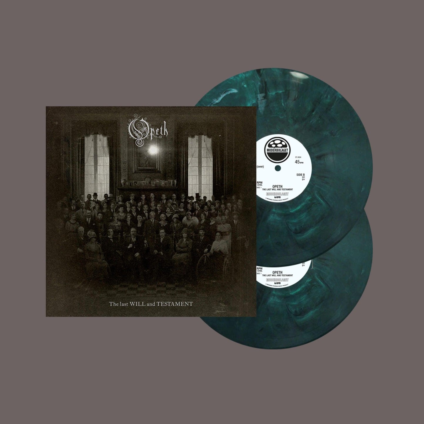 Opeth- The Last Will And Testament (Indie Exclusive Rough Seas Vinyl) (DAMAGED) - LP