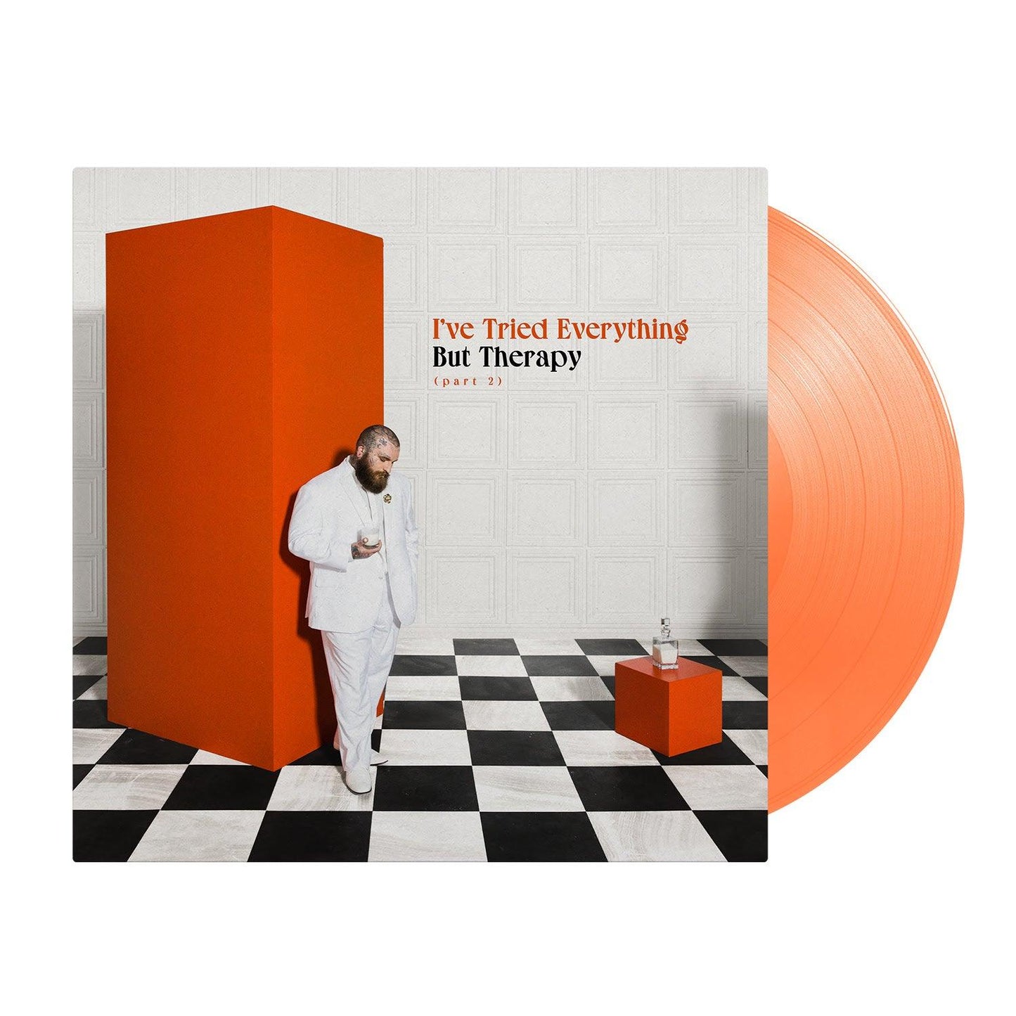 Teddy Swims- I've Tried Everything But Therapy (Part 2) (Solid Tangerine Vinyl) - LP