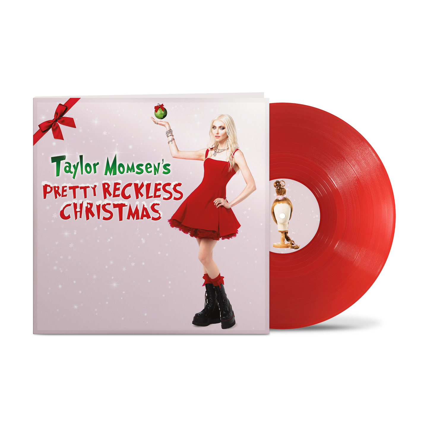 The Pretty Reckless- Taylor Momsen's Pretty Reckless Christmas (Translucent Ruby Vinyl) - LP