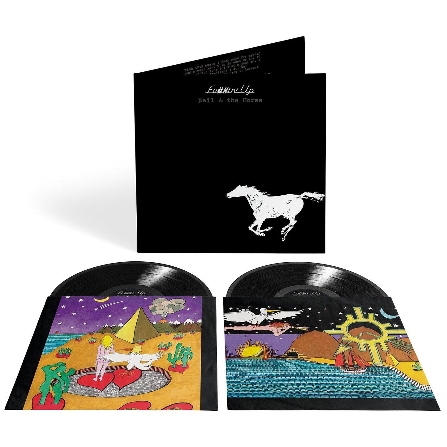 Neil Young w/ Crazy Horse- Fuckin' Up - LP