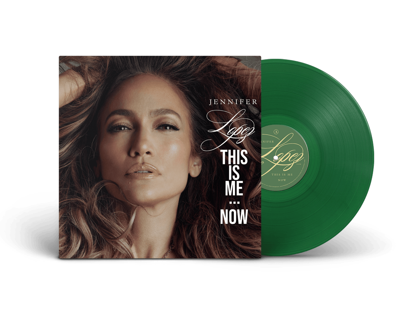 Jennifer Lopez- This Is Me...Now (Evergreen Colored Vinyl) - LP