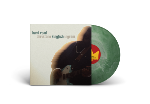 Christone Kingfish Ingram- Hard Road (Green and White Splash Vinyl) - LP