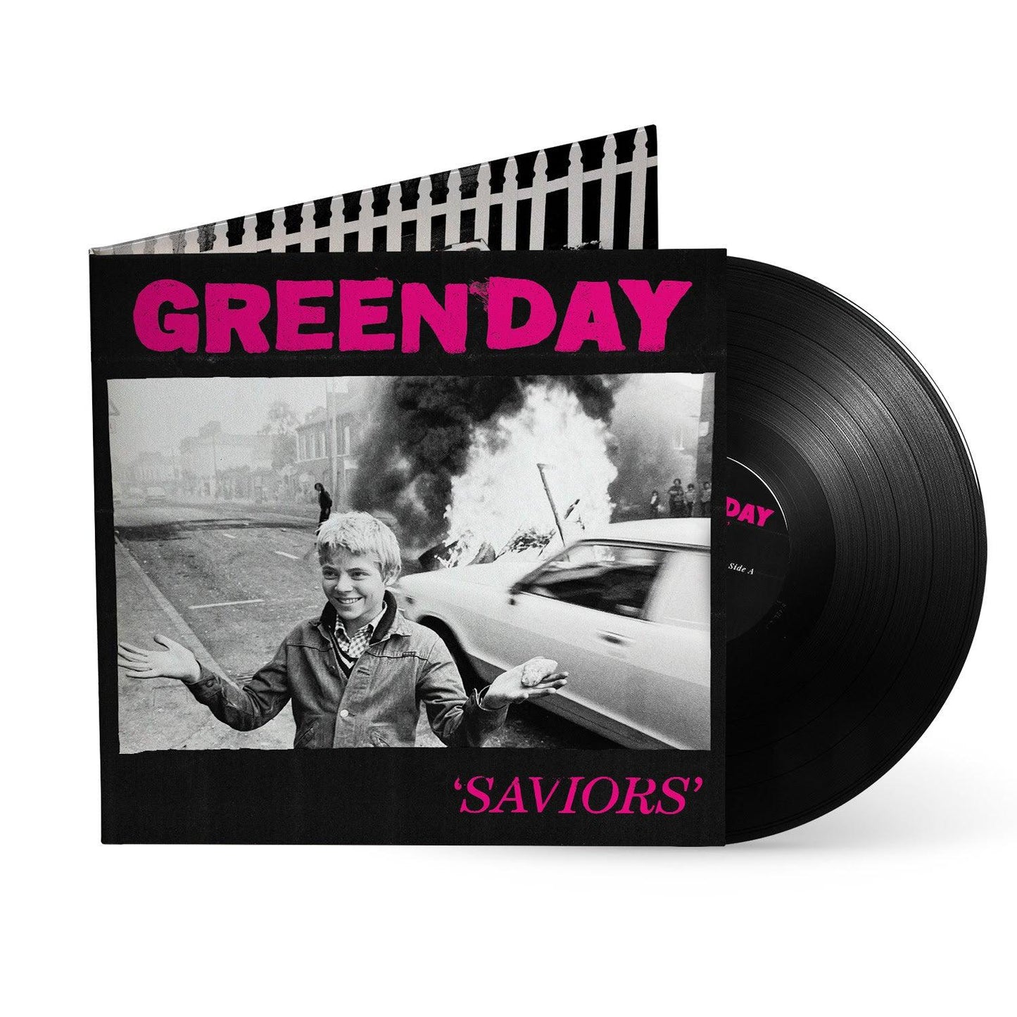 Green Day- Saviors (Deluxe 180g Vinyl w/ Gatefold Embossed Jacket & Poster) - LP