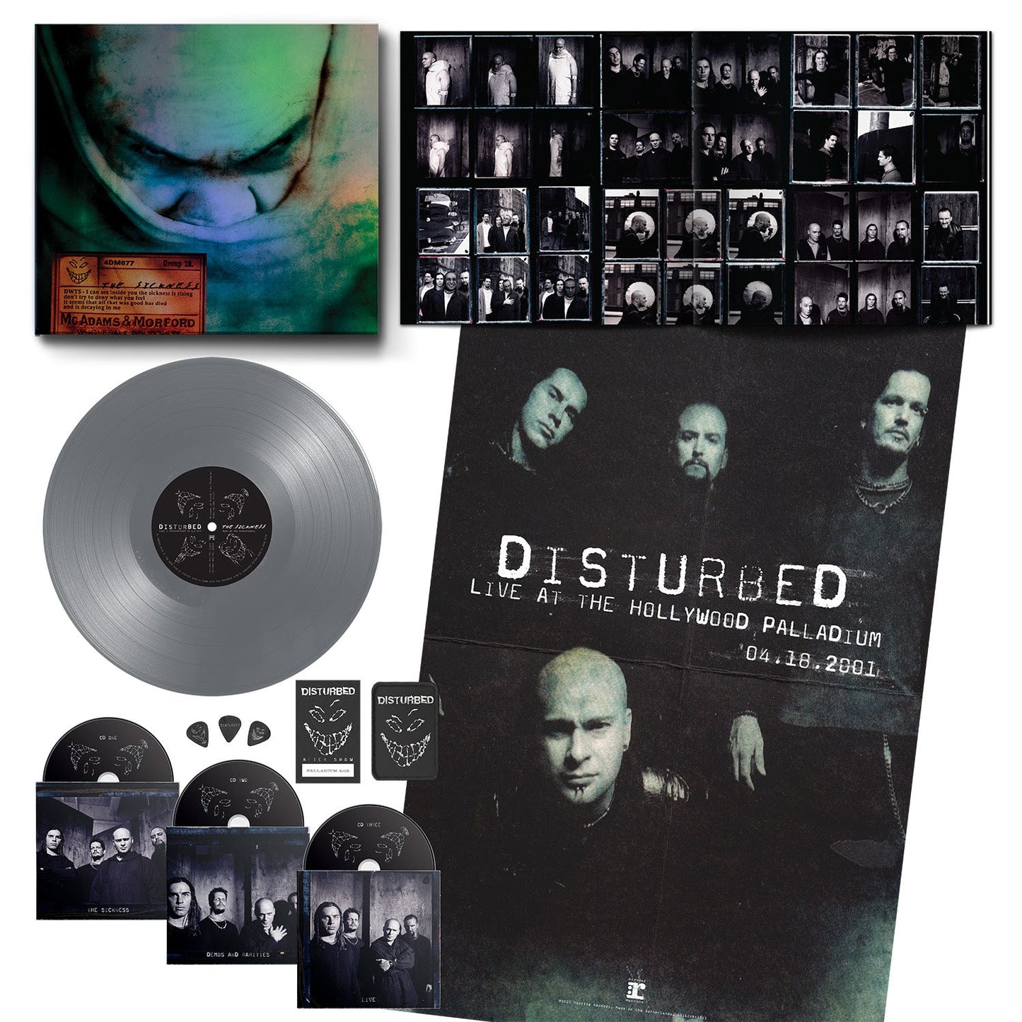Disturbed- The Sickness (25th Anniversary Edition) (1LP/3CD Boxset) - LP