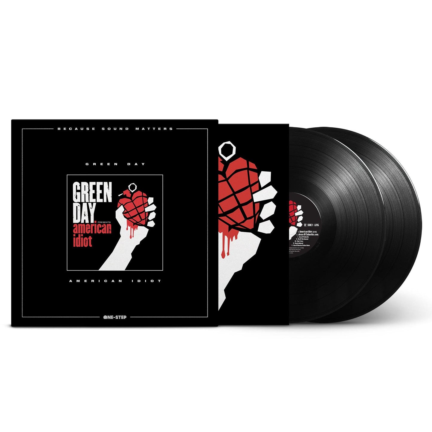Green Day- American Idiot (20th Anniversary One-Step Edition) (D2C/Indie Exclusive) - LP