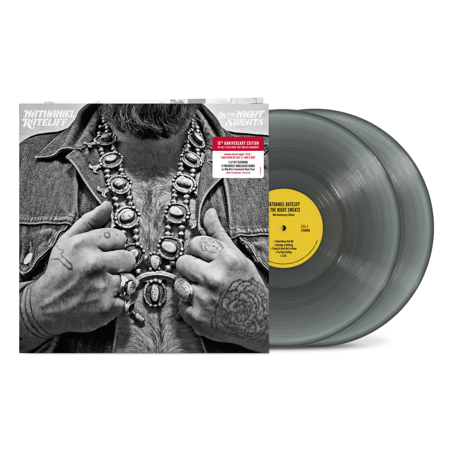 Nathaniel Rateliff & The Night Sweats- Nathaniel Rateliff & The Night Sweats (10th Anniversary) - LP