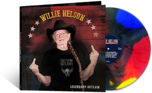 Willie Nelson- Legendary Outlaw (Multi-Color Vinyl) - LP