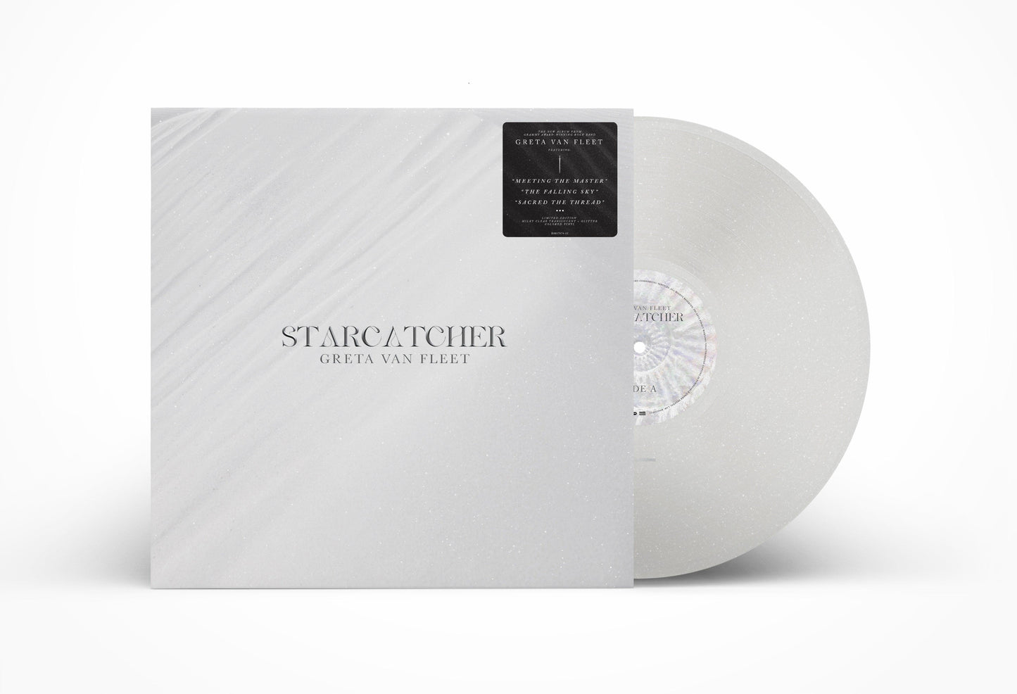Greta Van Fleet- Starcatcher [White/Glitter LP] (Indie Exclusive Vinyl) - LP